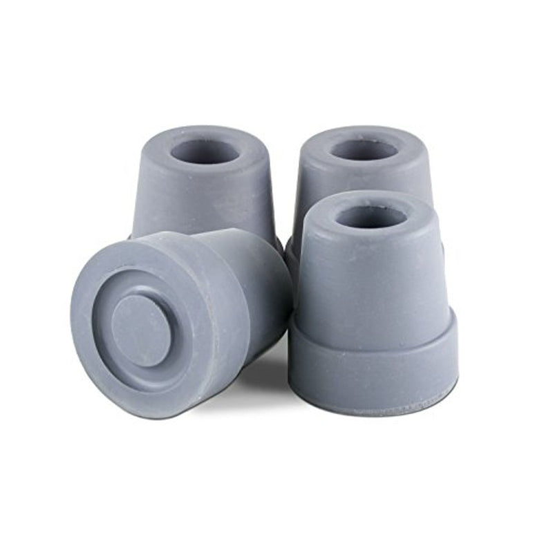 Essential Medical Supply Essential Medical Supply T50012g Quad Cane Tips, Gray, 1/2 Inch Medical