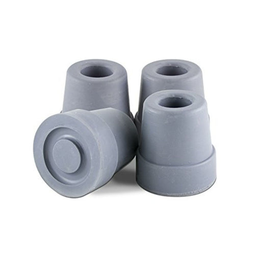 Essential Medical Supply Essential Medical Supply T50012g Quad Cane Tips, Gray, 1/2 Inch Medical