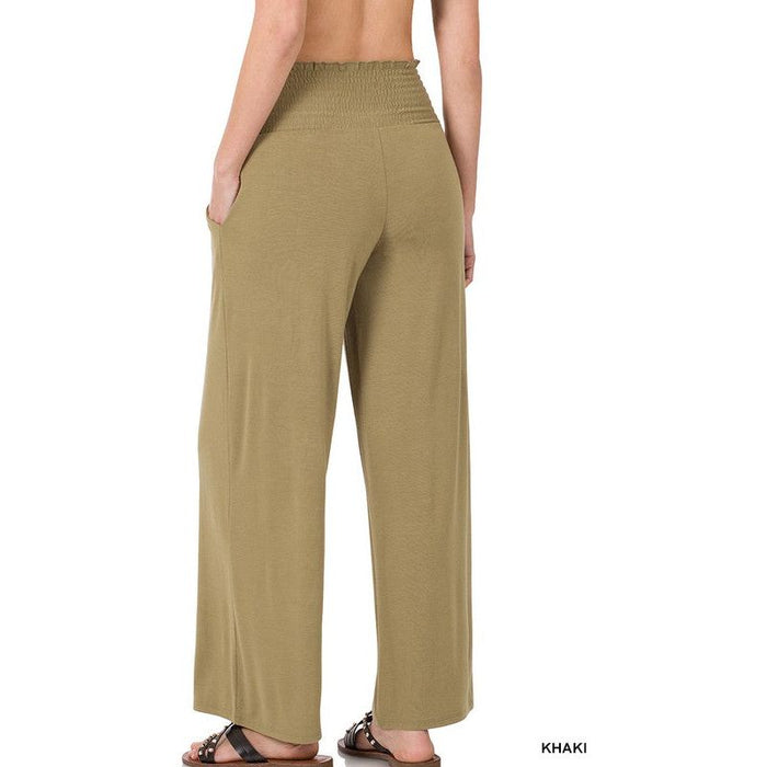 Smocked Waistband Lounge Pants