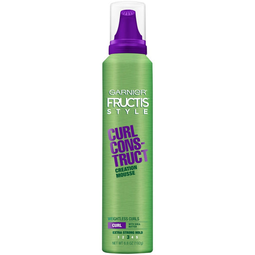 Garnier Garnier Fructis Style Curl Construct Creation Mousse Extra Strong Hold 6.80 Oz Hair Care