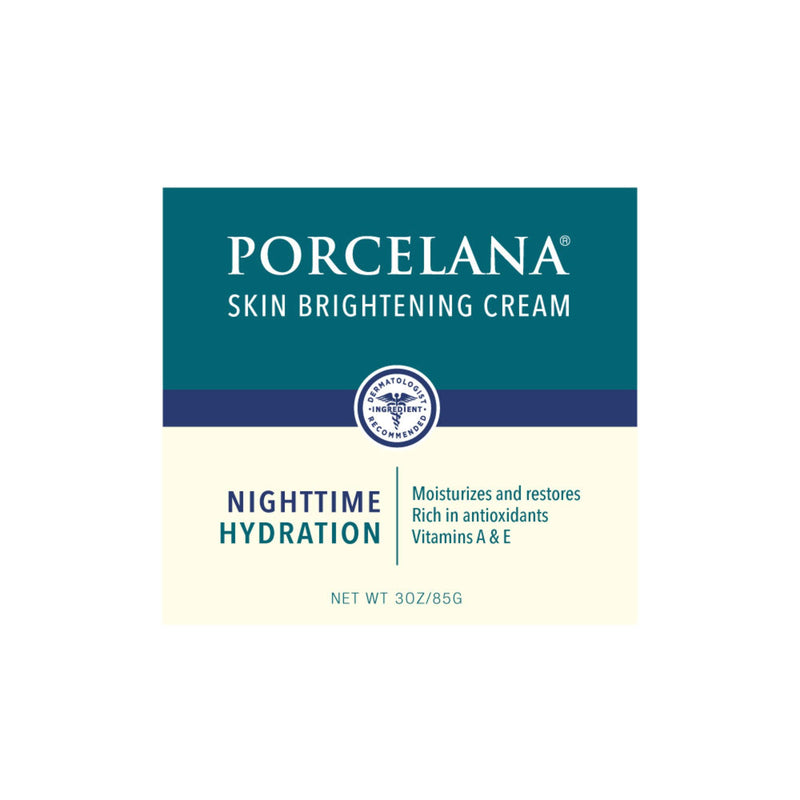 Porcelana Porcelana Skin Brightening Cream Nighttime Hydration 3 Oz Face Moisturizer
