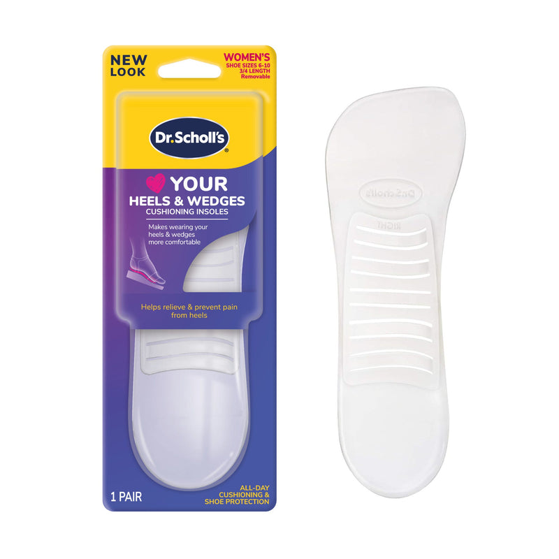 Dr. Scholl's Dr. Scholl's Love Your Heels & Wedges 3/4 Length Insoles,1 Pair Insoles & Inserts