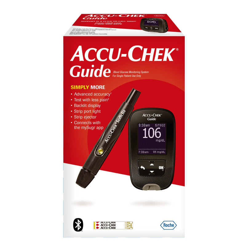 Accu-Chek Accu-Chek Guide Blood Glucose Monitoring System Health Care