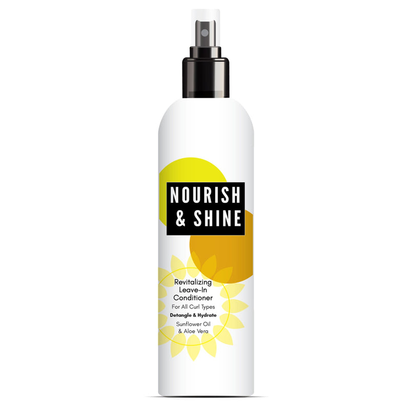 Nourish & Shine Revitalizing All Curl Types Leave-In Conditioner 8oz