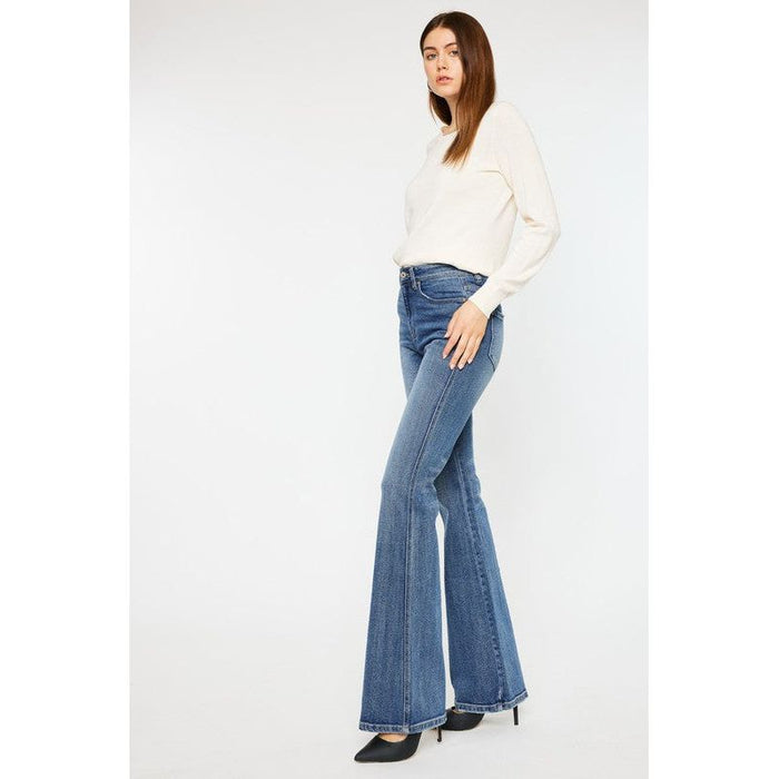 High Rise Flare Jeans