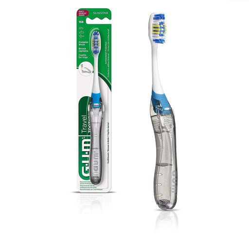 GUM GUM Toothbrush, Travel, Soft Toothbrushes