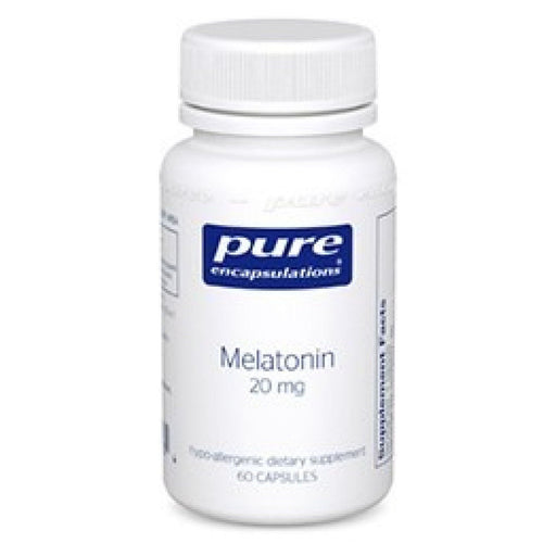Pure Encapsulations Pure Encapsulations Melatonin 20 Mg, 60 Capsules Vitamins & Supplements