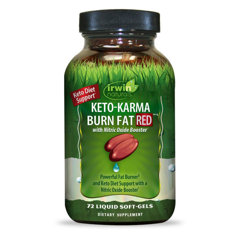 Irwin Naturals Keto-Karma Burn Fat Red Gc 72 Sfg Vitamins & Supplements
