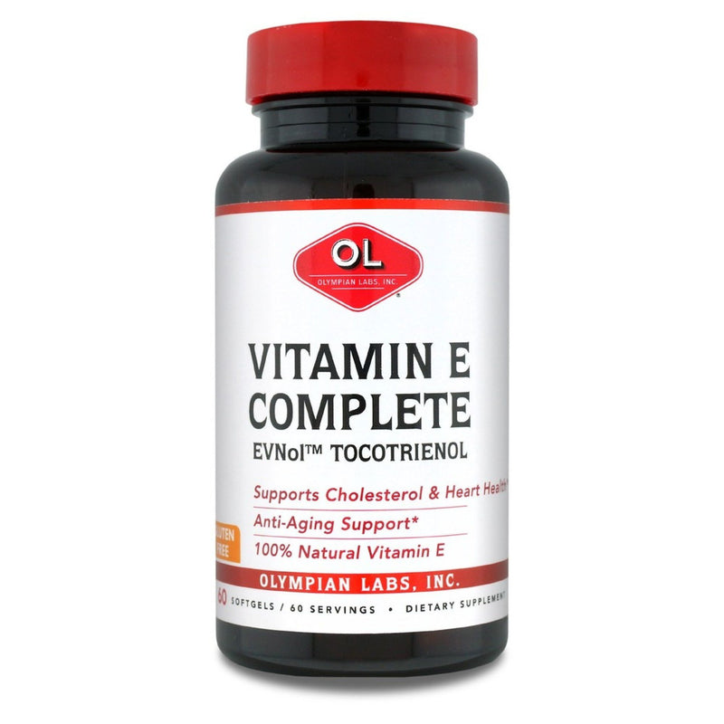 Olympian Labs Olympian Labs Tocomin Tocotrienol Vitamin E Complete 60 Softgels Vitamins & Supplements