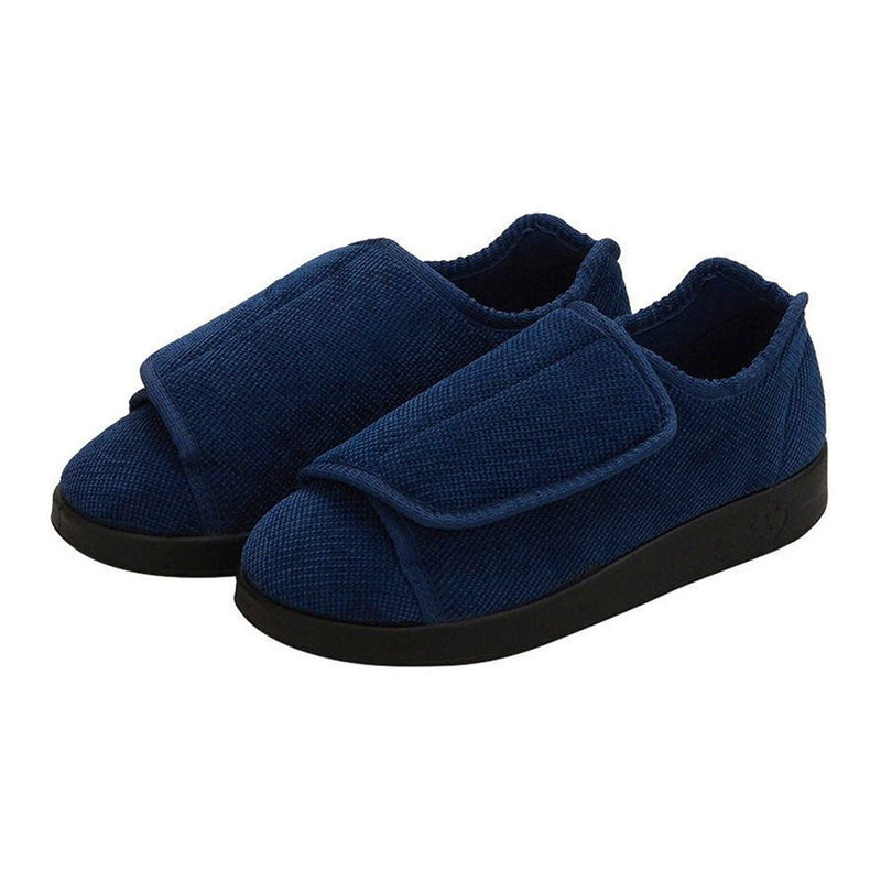 Silverts Silverts Blue Reusable Slippers Size 10 / 2X-Wide Slip-Resistant Sole Shoes