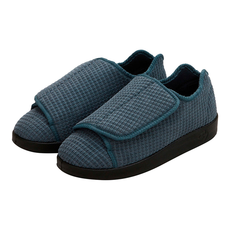 Silverts Silverts Slippers - Steel, 9 / 2X-Wide Shoes