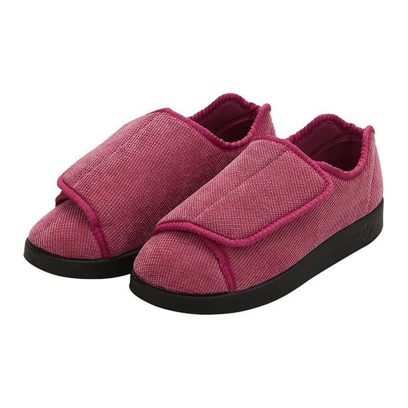 Silverts Silverts Slippers - Dusty Rose, Size 10 / 2X-Wide Shoes