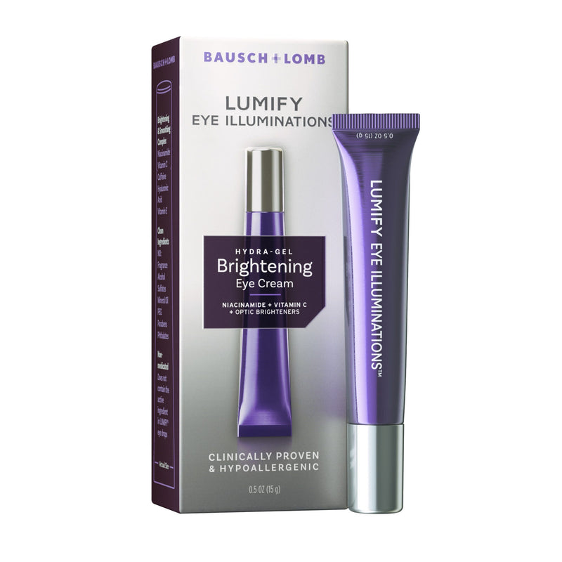 Bausch & Lomb Bausch & Lomb Eye Cream, Brightening, Hydra Gel, Lumify 0.5 Oz Eye Cream