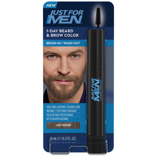 Just For Men Just For Men 1-Day Beard & Brow Color - Light Brown Hair Color
