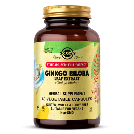 Solgar Solgar Ginkgo Biloba Leaf Extract, 180 Vegetable Capsules Vitamins & Supplements