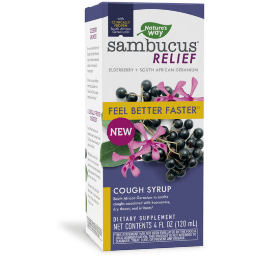 Nature's Way Nature's Way Sambucus Relief Adult Cough Syrup, 1 Each, 4 Oz Syrup