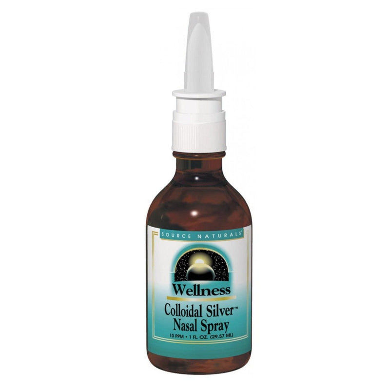 Source Naturals Source Naturals Wellness Colloidal Silver Nasal Spray 10 Ppm 1 Oz Vitamins & Supplements