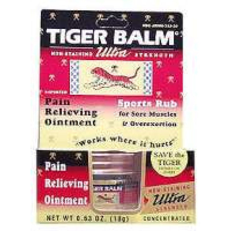 Tiger Balm Tiger Balm Ultra Strength Pain Relieving Ointment Sports Rub Health & Beauty