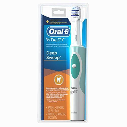 Oral-B Oral-B Rechargeable Toothbrush, Deep Sweep Toothbrushes White Smoke