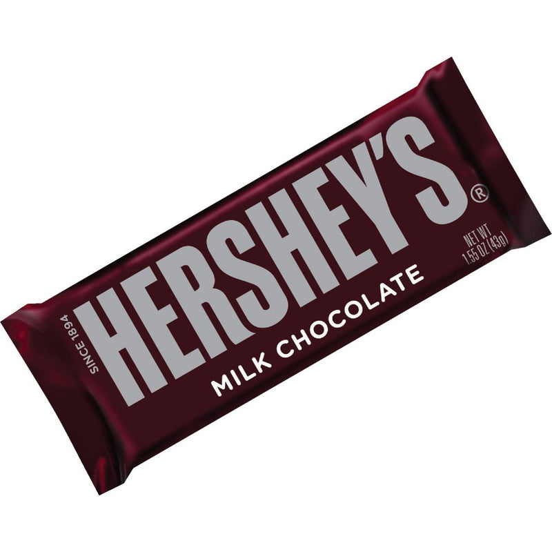 Hershey's Hershey's Milk Chocolate Candy, Gluten Free, 1.55 Oz, Bar Candy & Chocolate
