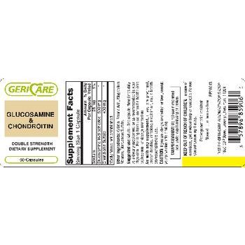 Geri-Care Geri-Care Glucosamine & Chondroitin Plumbing Fittings & Supports