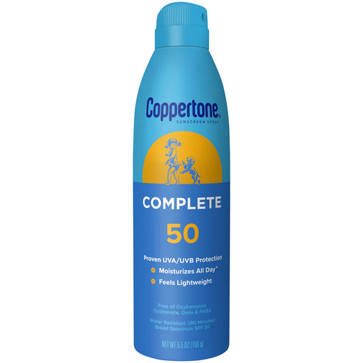 Coppertone Coppertone Complete Sunscreen Spray - SPF 50 - 5.5oz Sunscreen