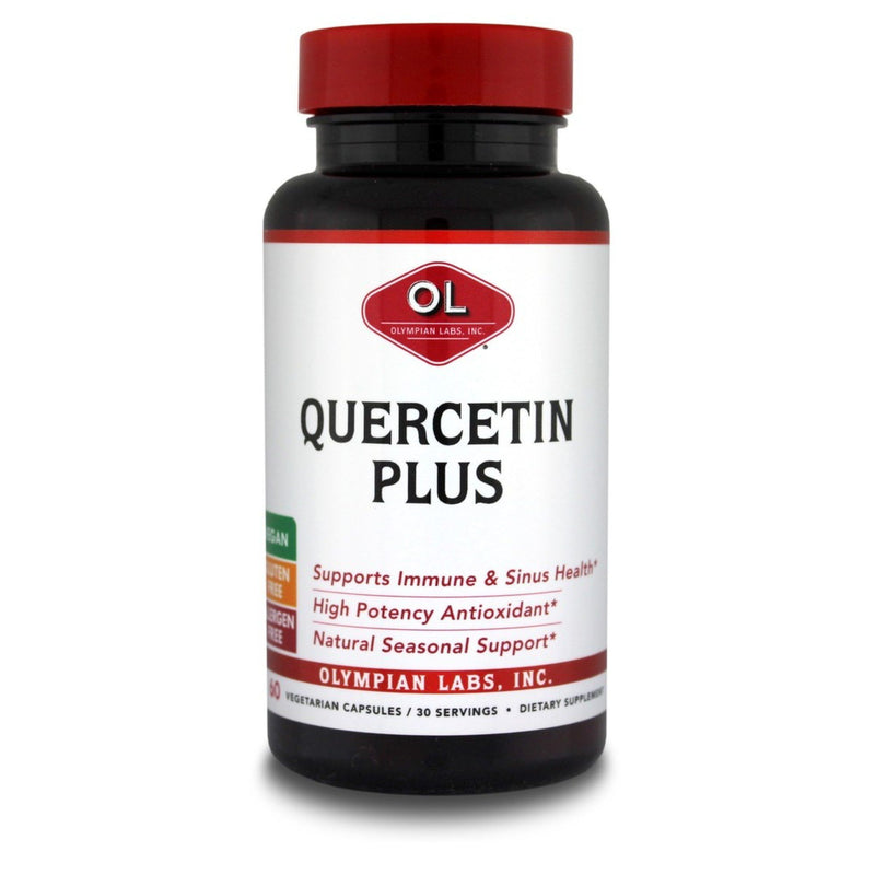 Olympian Labs Olympian Labs Quercetin Plus - 1 G - 60 Vegetarian Capsules Vitamins & Supplements