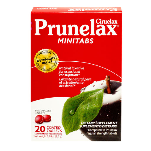 Prunelax Prunelax Ciruelax Minitabs Natural Laxative, Coated Tablets Health & Beauty