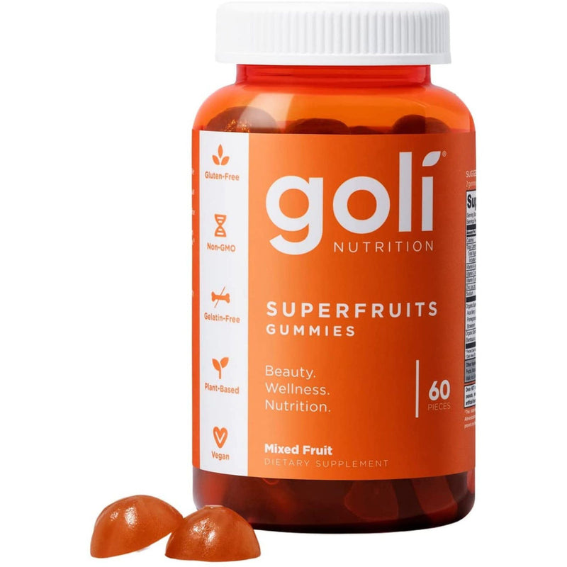 Goli Nutrition Goli Superfruits Gummies Cw 60 Vitamins & Supplements