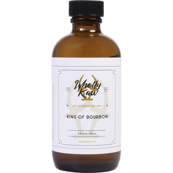 Wholly Kaw King of Bourbon After Shave Splash 4 Oz