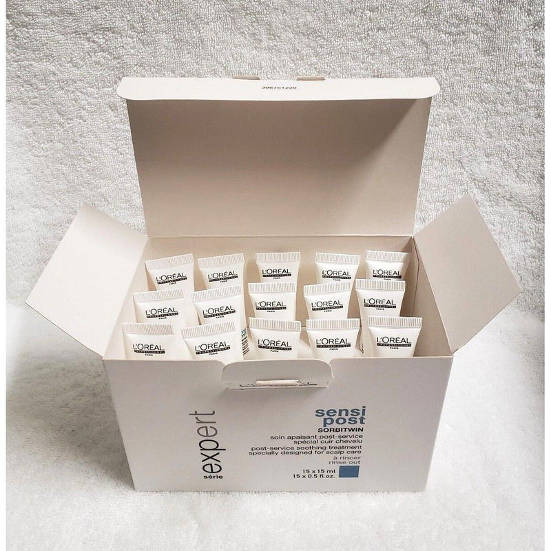 L'Oréal L'Oréal Loreal Sensi Post Sorbitwin Smoothing Treatment Rinse Out 15 Tubes 0.5 Oz Each Hair Care