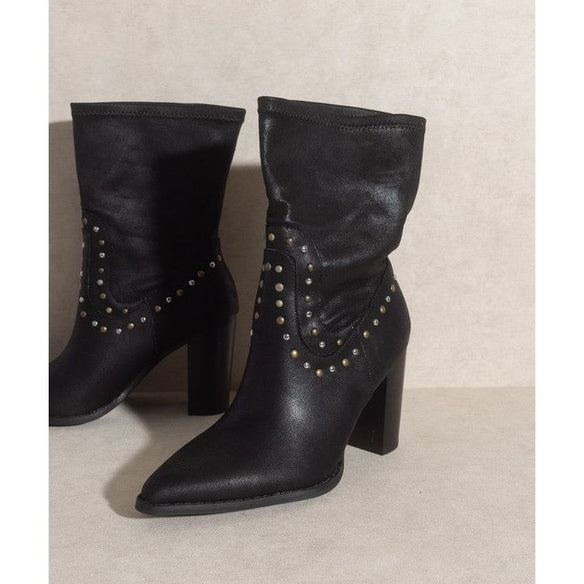 Oasis Society Paris - Studded Boots