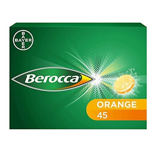 Berocca Berocca Vitamin C Effervescent Orange Flavour Tablets Vitamins & Supplements