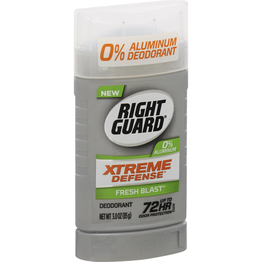 Right Guard Right Guard Xtreme Defense Deodorant, Fresh Blast Deodorant Light Slate Gray