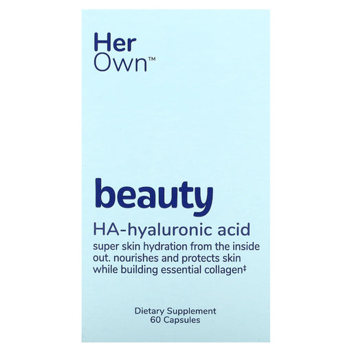 Her Own Her Own Beauty Hyaluronic Acid Capsules, Skin Hydration Vitamins & Supplements