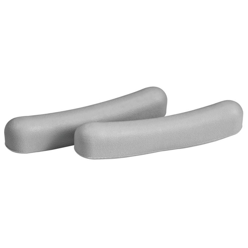 Carex Carex Gray Rubber Crutch Pads, 1 Pair – Universal Underarm Replacement Pads (2" x 6") Mobility & Accessibility