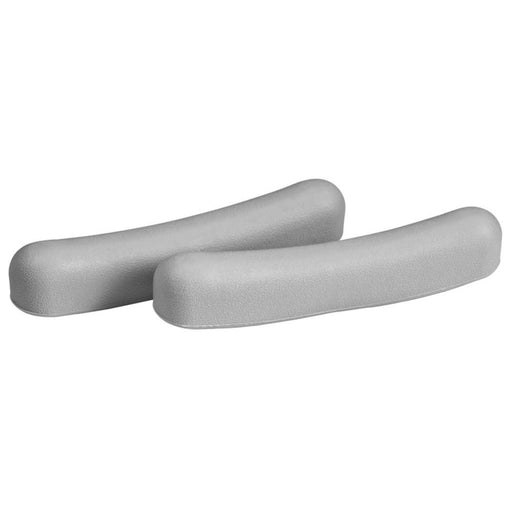 Carex Carex Gray Rubber Crutch Pads, 1 Pair – Universal Underarm Replacement Pads (2" x 6") Mobility & Accessibility