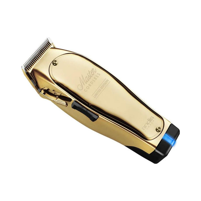 Andis Master Cordless Limited Gold Edition Clipper #12540 & Gtx_Exo Cordless Trimmer #74100, #74150