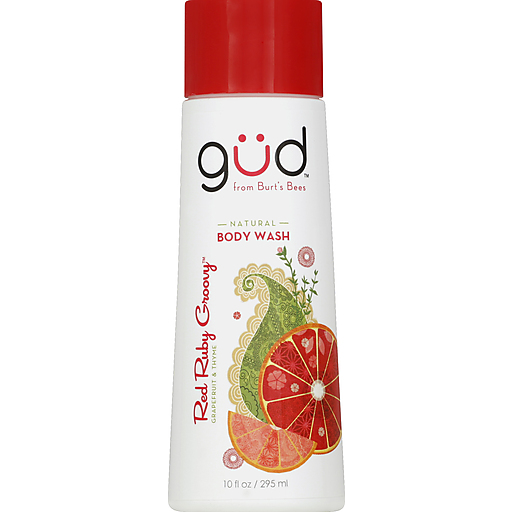 Gud Gud Natural Body Wash Red Ruby Groovy Grapefruit & Thyme Body Wash