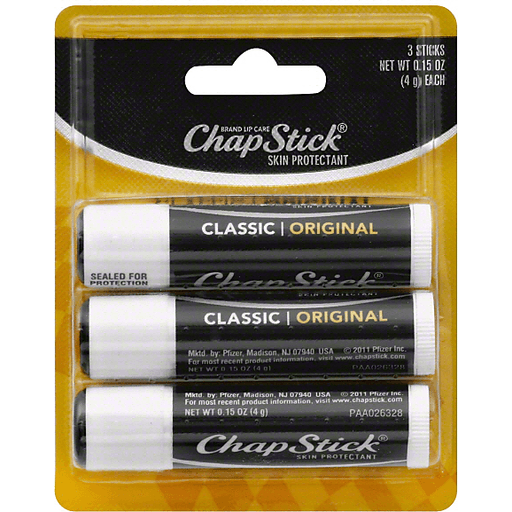 ChapStick ChapStick Skin Protectant, Classic, Original Health & Beauty Black