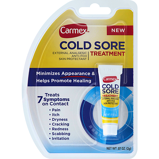 Carmex Carmex Cold Sore Treatment Gel - 0.07 Oz Oral Care White Smoke