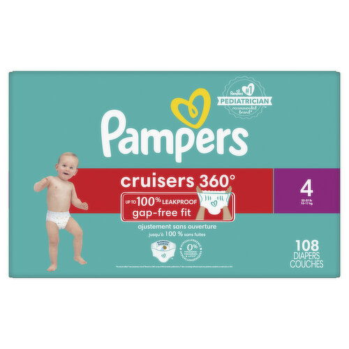 Pampers Pampers Cruisers Diapers 360 S4 Huge Diapers