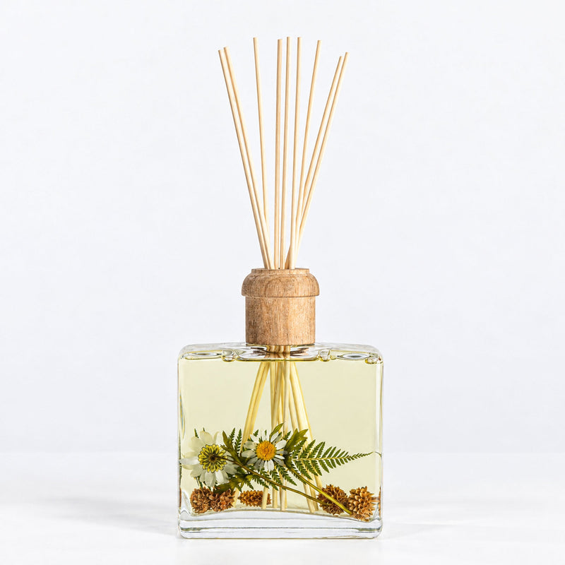 Rosy Rings Signature Botanical Reed Diffuser - Forest 13oz Botanical Diffuser White Smoke