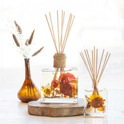 Rosy Rings Harvest Pumpkin 13 oz Botanical Reed Diffuser 13oz Botanical Diffuser