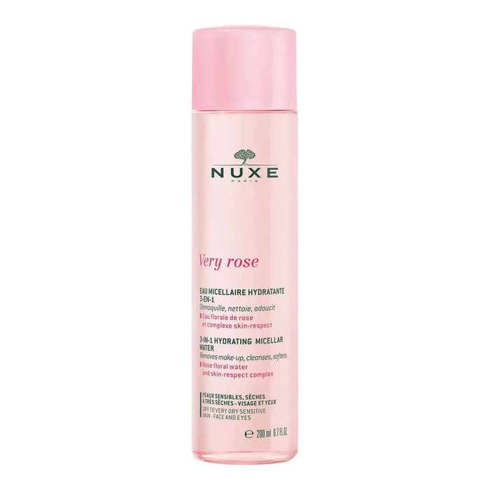 Nuxe Very Rose 3-in-1 Hydrating Micellar Water 200ml / 6.8 Oz