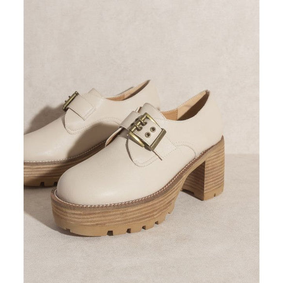 Oasis Society Sarah - Buckled Platform Loafers