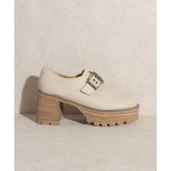 Oasis Society Sarah - Buckled Platform Loafers