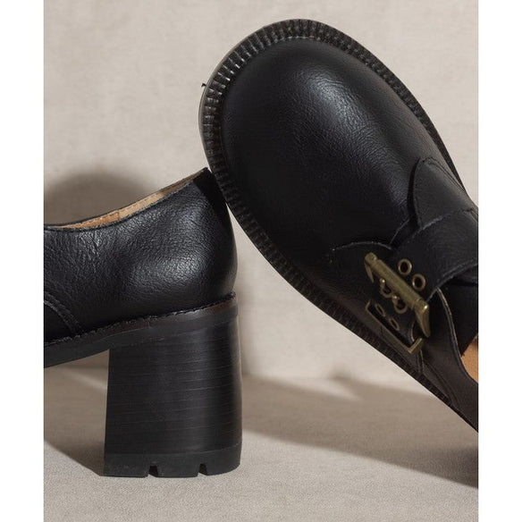 Oasis Society Sarah - Buckled Platform Loafers