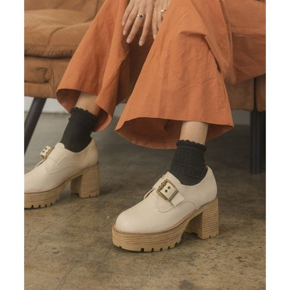 Oasis Society Sarah - Buckled Platform Loafers