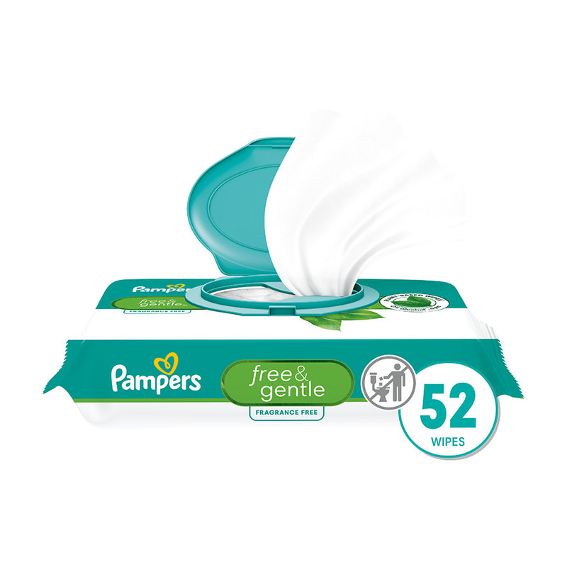Pampers Pampers Free & Gentle Baby Wipes Baby Wipes
